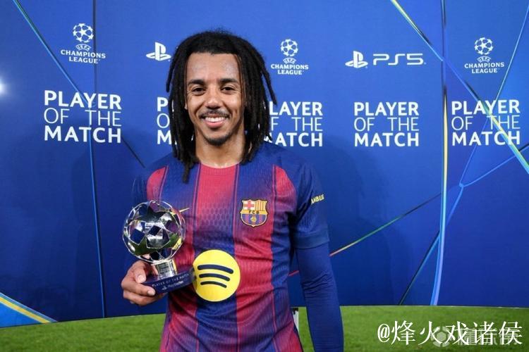 头球双响,孔德当选巴萨vs法兰克福全场最佳球员 头球双响,孔德当选巴萨vs法兰克福全场最佳球员